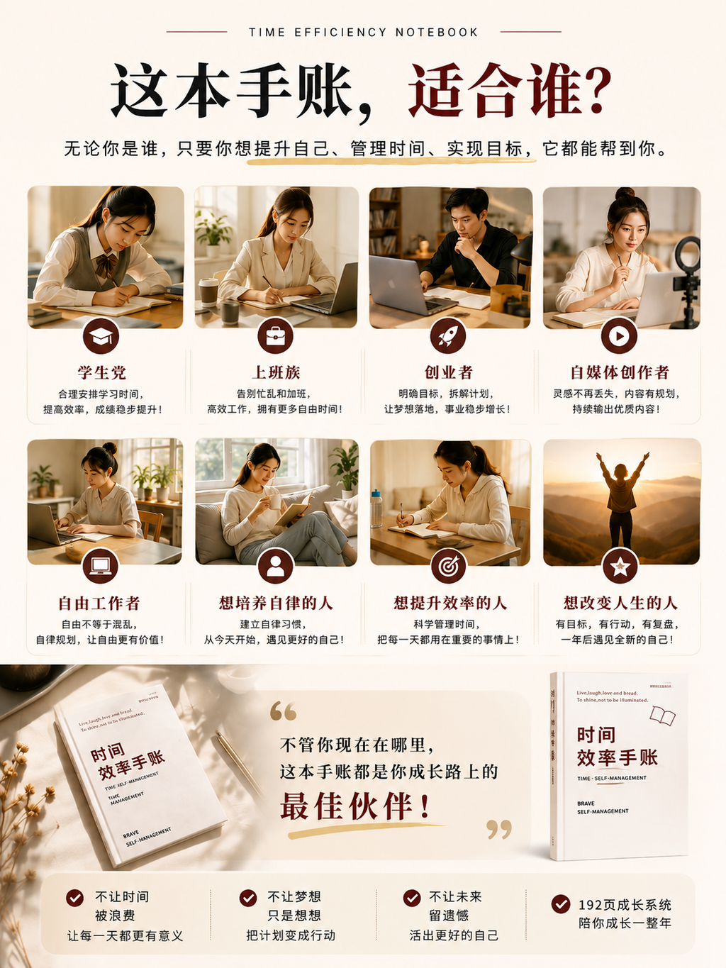 时间效率手账本